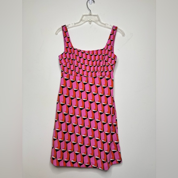 Diane Von Furstenberg Dresses & Skirts - M1 DVF Diane Von Furstenberg Geo Print Mini‎ Dress Barbiecore Women 0 Coquette